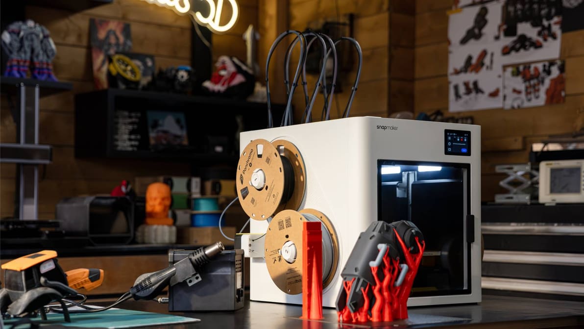 Featured image of Snapmaker U1 durchbricht 20-Millionen-Marke: 3D-Drucker sammelt mit über 20.000 Unterstützern auf Kickstarter 20 Millionen US-Dollar ein