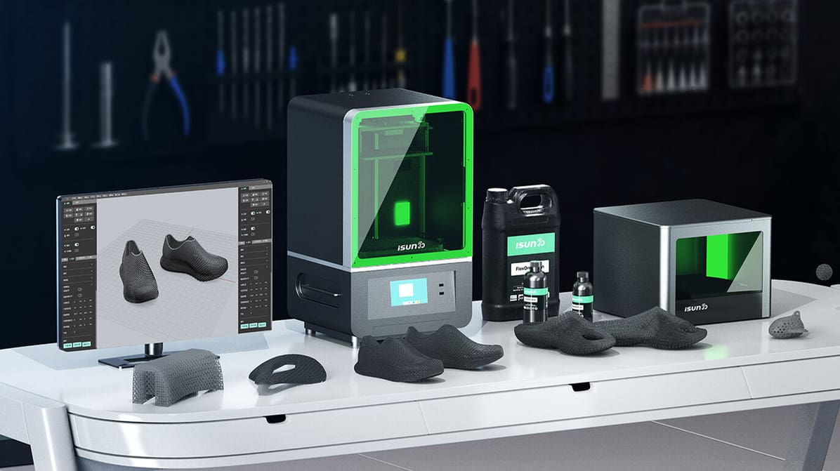 Featured image of iSUN’s Single-Component Resin Can Make 3D Printed Shoes Scalable