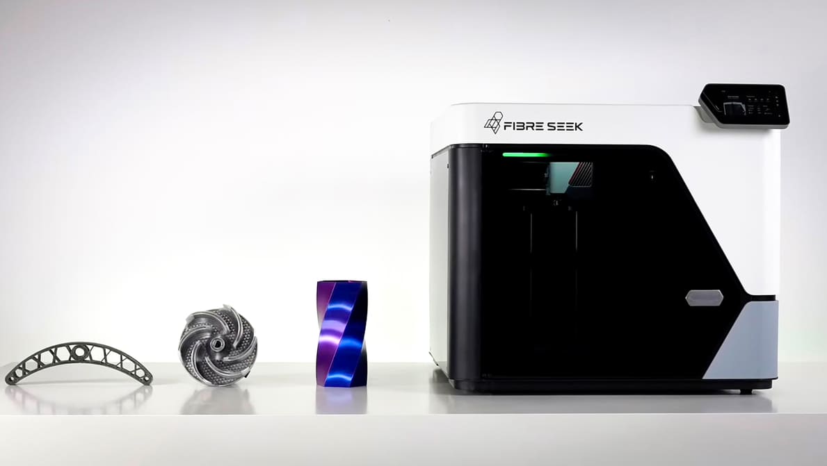 Featured image of New Sub-$3K Continuous Fiber 3D Printer Threatens Markforged’s Dominance Securing $2M on Kickstarter