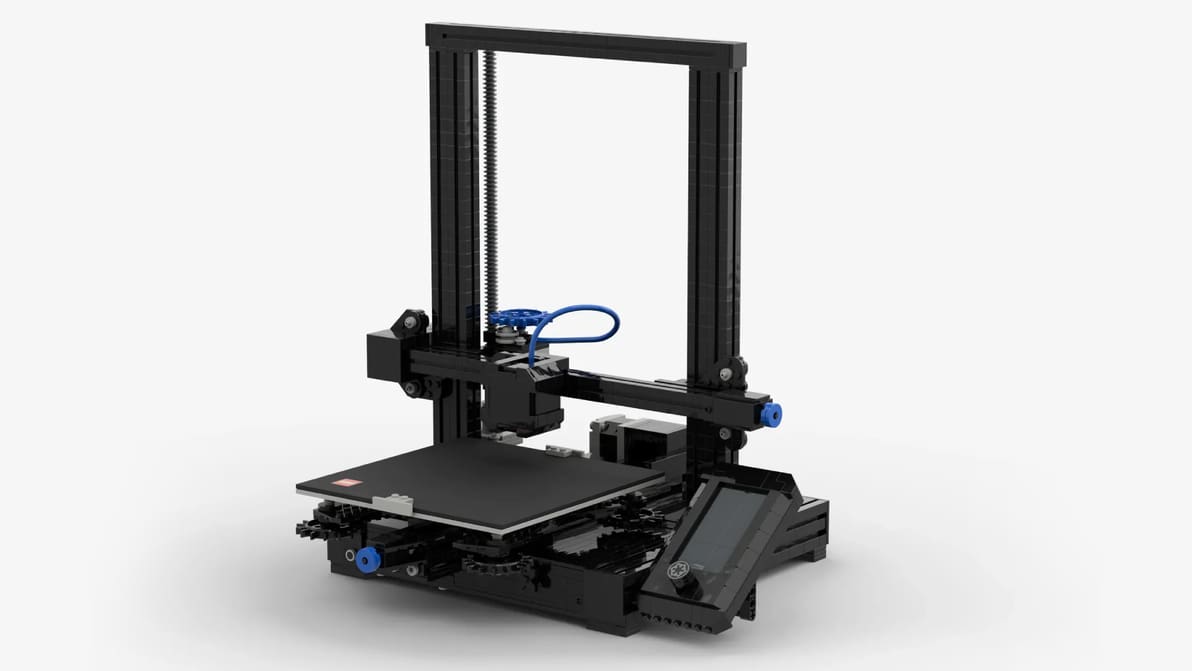Featured image of This Lego Creality Ender 3 V2 Replica Could Become an Official Set