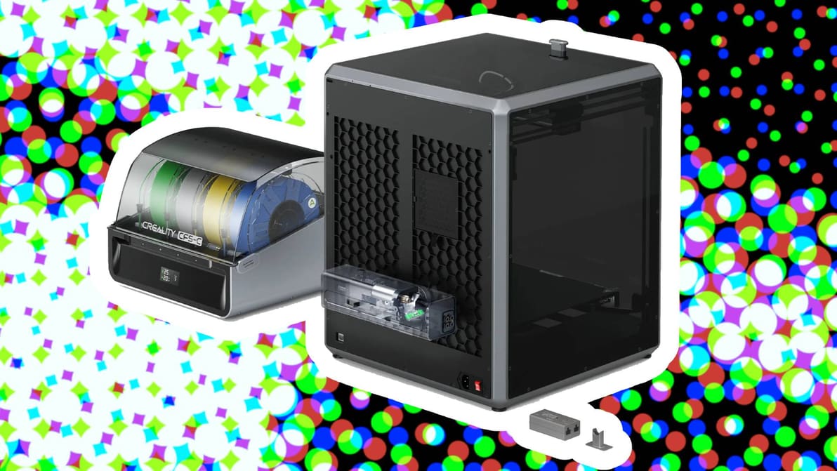 Imagen principal de Creality K1: nuevo kit CFS-C reemplaza la purga tradicional por un sistema de corte inteligente