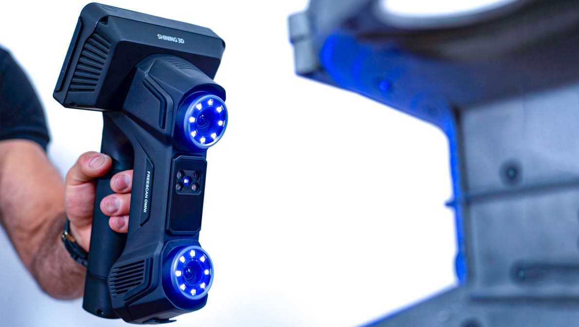Imagen principal de Olvídese del portátil: el FreeScan Omni de Shining 3D procesa datos 3D de forma autónoma