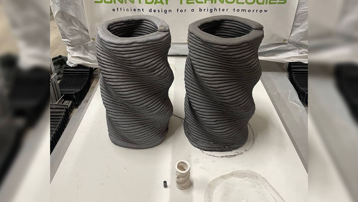 Imagen principal de Impresión 3D de hormigón: esta impresora DIY está hecha solo con componentes comunes