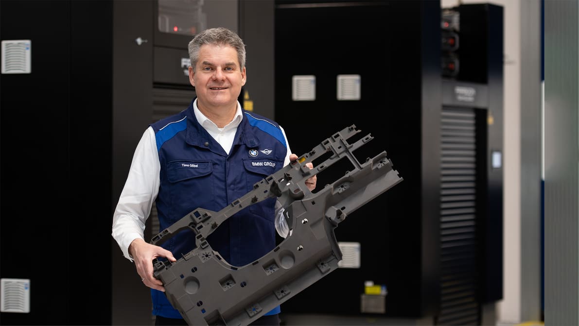 Image de l'en-tête de Comment BMW a fait évoluer l’impression 3D pour 1,6 million de prototypes et pièces de production