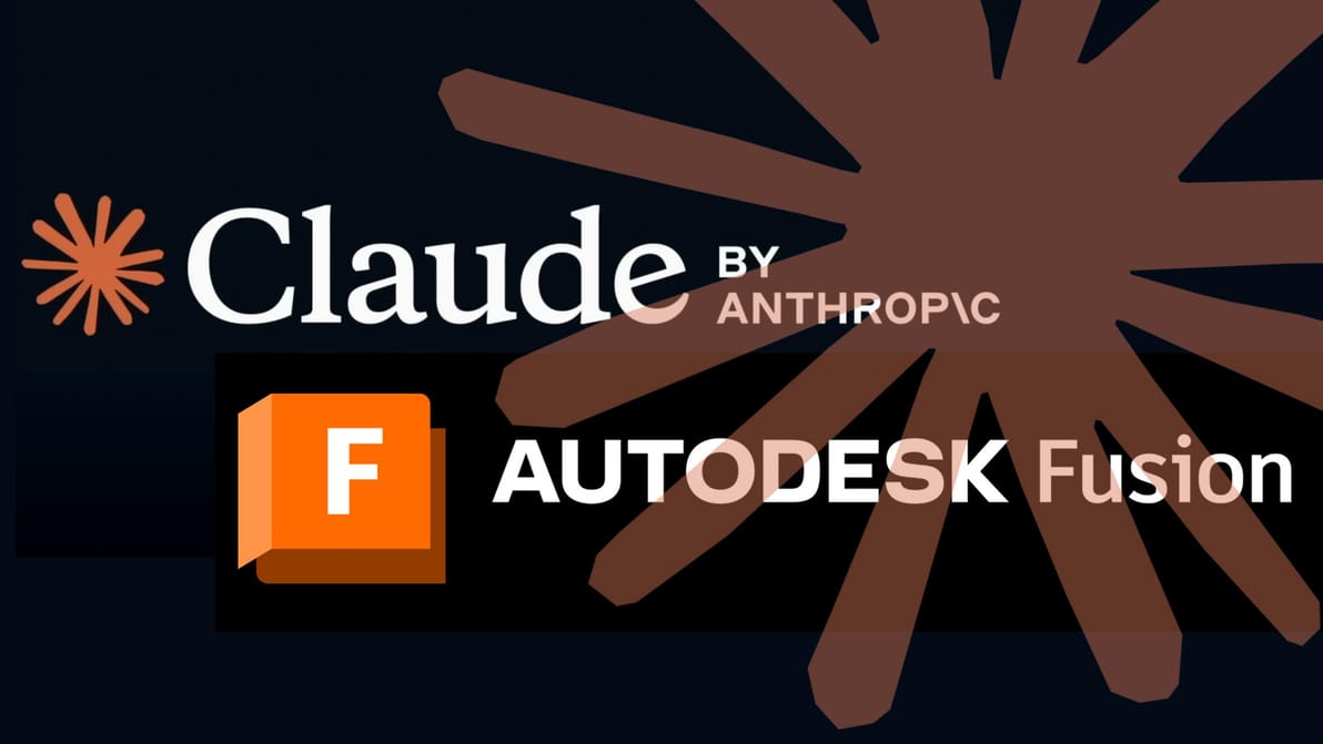 Imagen principal de Claude y Autodesk Fusion: la IA de Anthropic ya crea modelos 3D a partir de texto