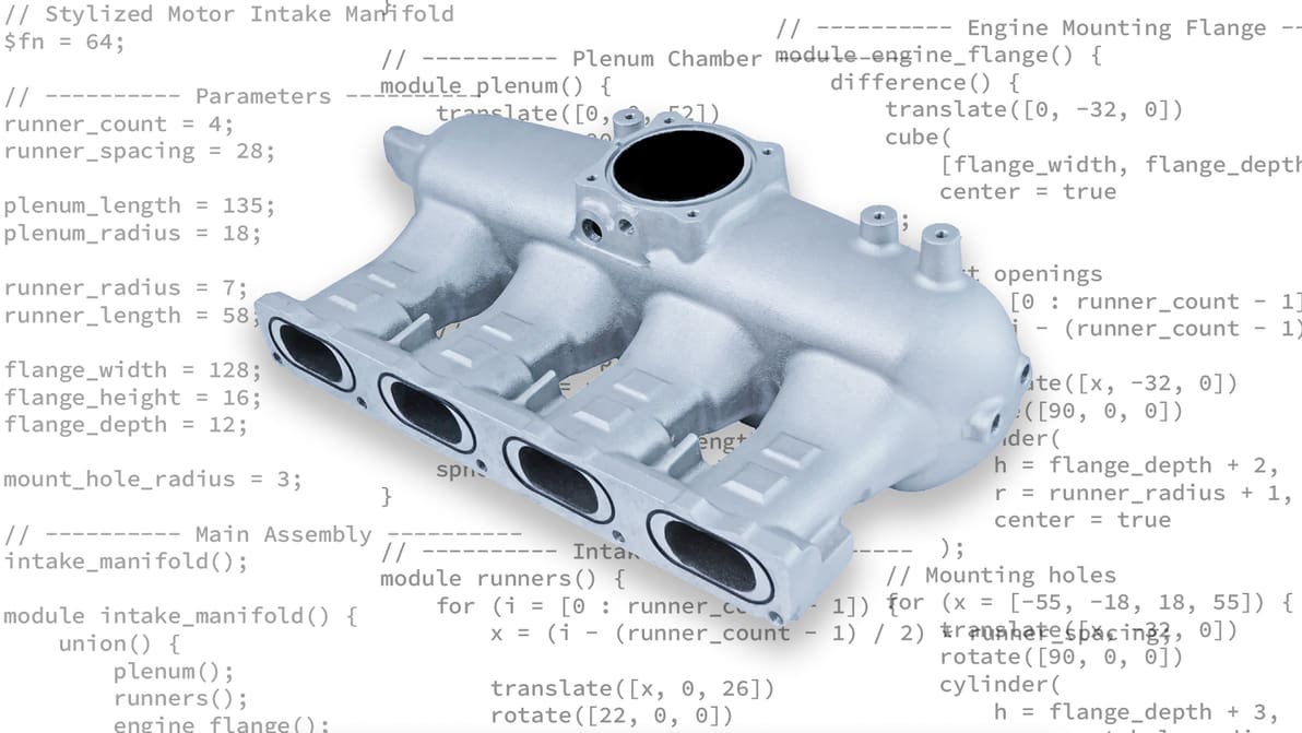 Featured image of CAD by Conversation: How AI Is Opening Up Script-Based 3D Design to Everyone
