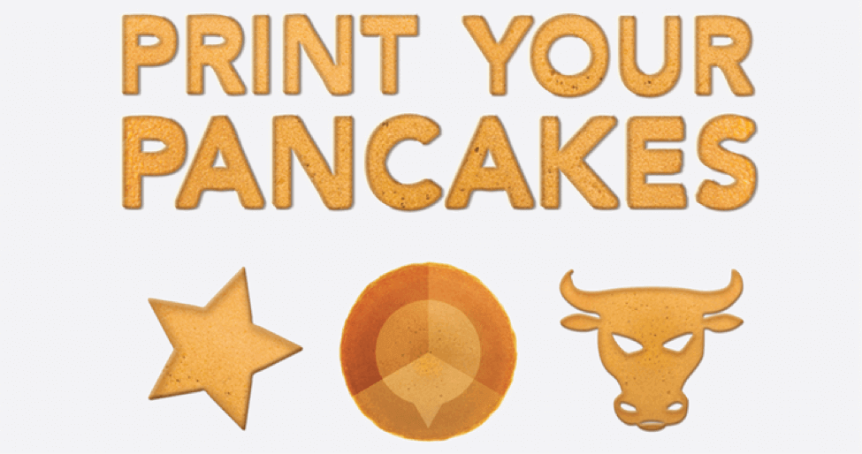 Featured image of 3D printed pancake maker – a big hit with children and adults