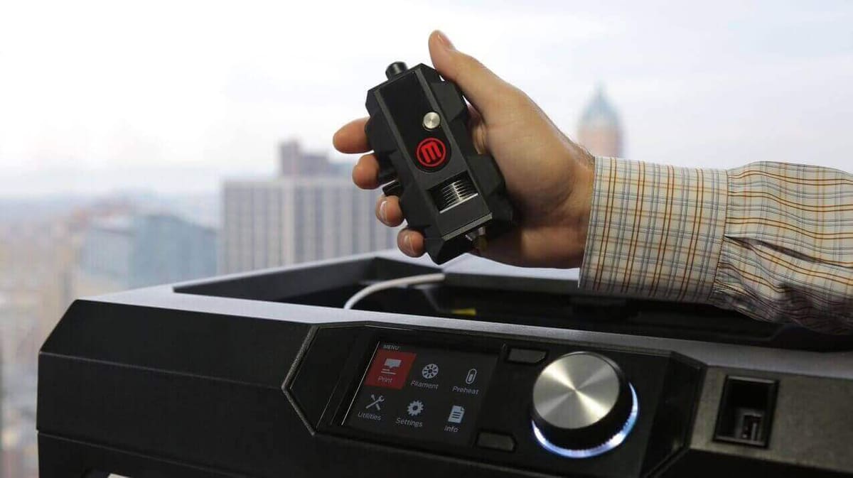Featured image of MakerBot Launches New SmartExtruder+