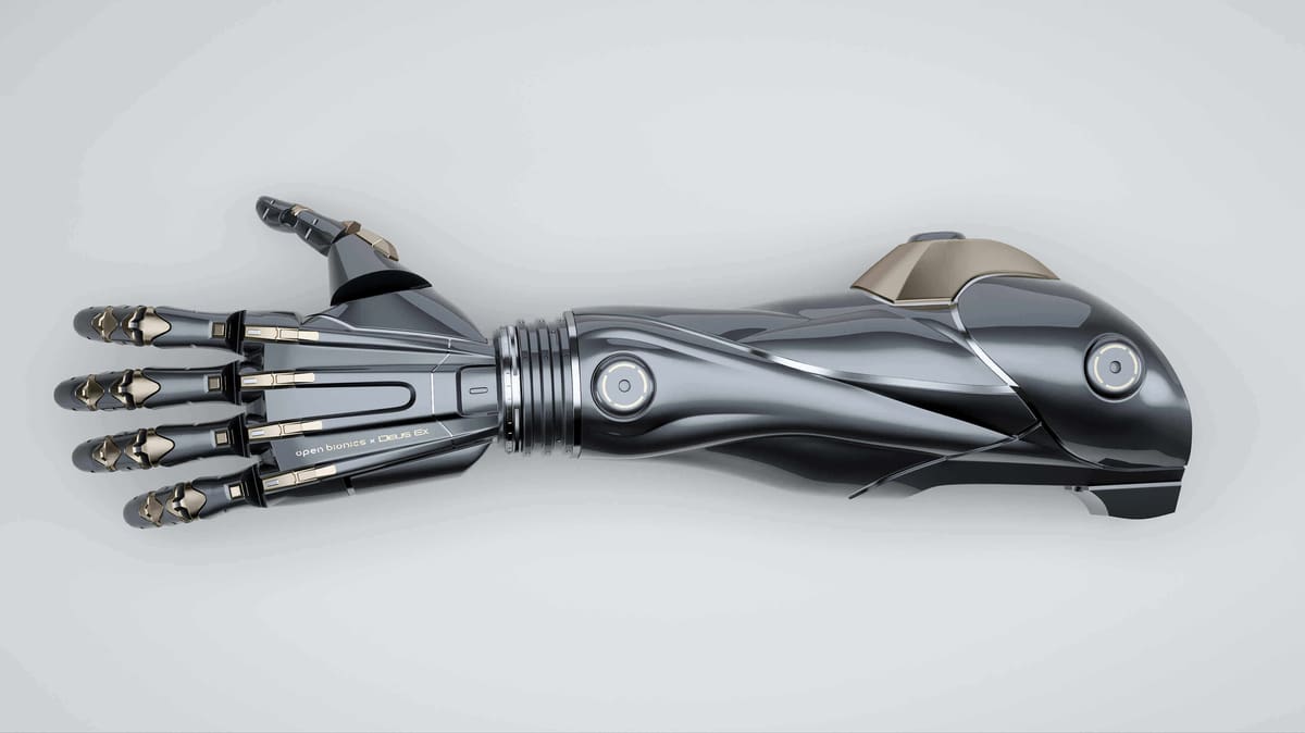 Featured image of Open Bionics making 3D Printed Deus Ex Prosthetics