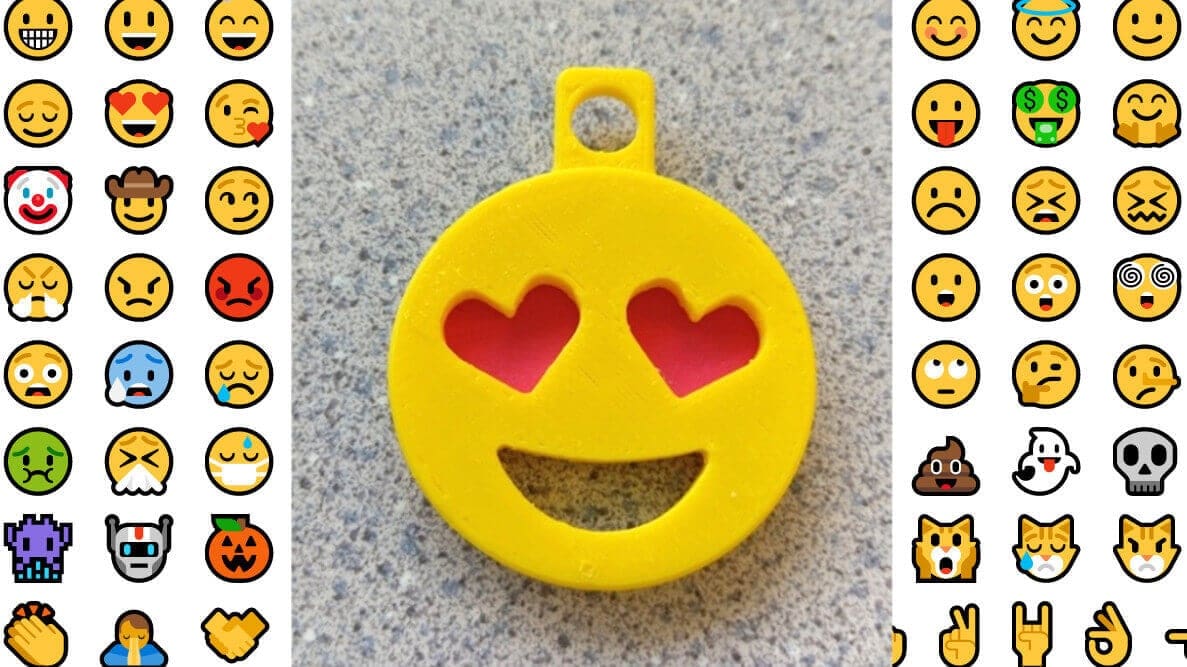 Featured image of 8 Quirky Emoji 3D Printable Toys and Figures