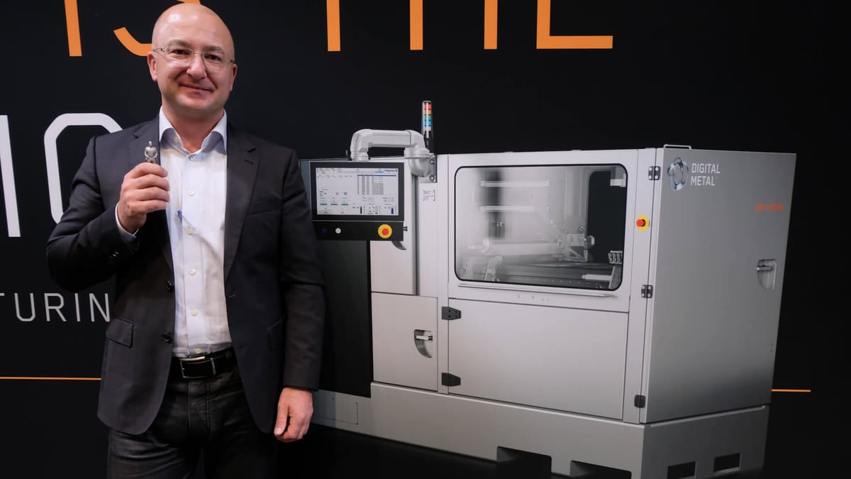 Featured image of Interview With Digital Metal: One Giant Leap For Small Metal 3D Printed Parts