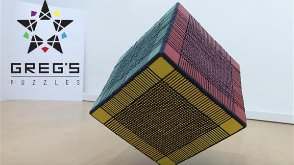 Featured image of Ridiculous 33x33x33 Rubik’s Cube Features Over 6,000 3D Printed Parts