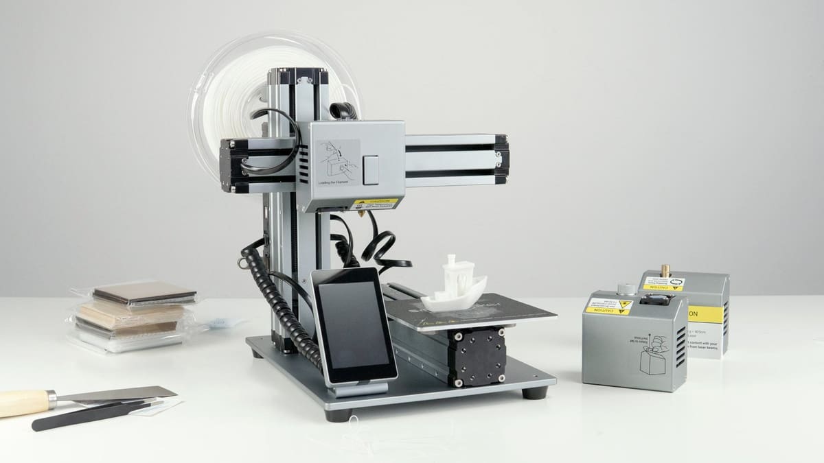 Imagen principal de Snapmaker: la mejor impresora 3D barata todo-en-uno