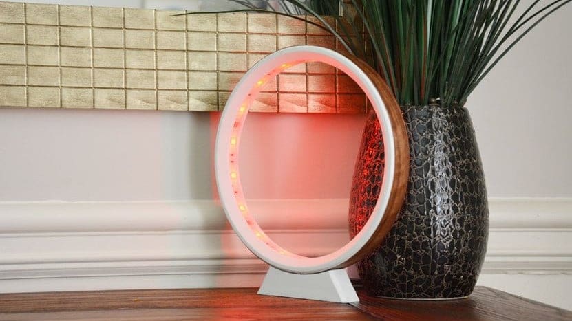Featured image of [Project] 3D Printed LED Ring Lamp with a Wood Veneer Finish
