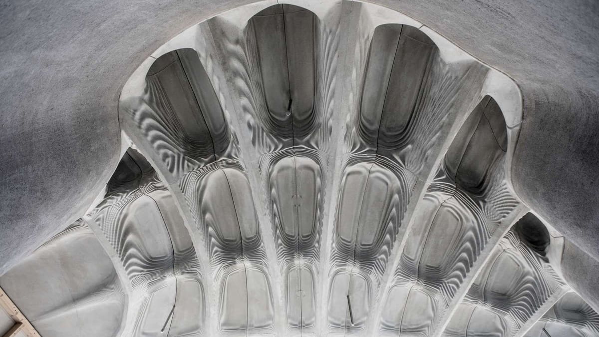 Featured image of ETH Zurich Uses 3D Sand Printed Formwork to Build Concrete Smart Slab