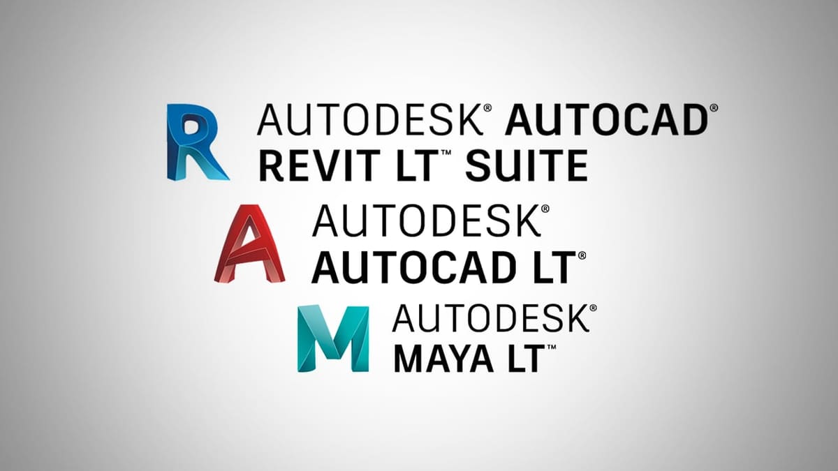 Featured image of [DEAL] Save Up To 25% on AutoCAD LT, Revit LT & Maya LT Subscriptions