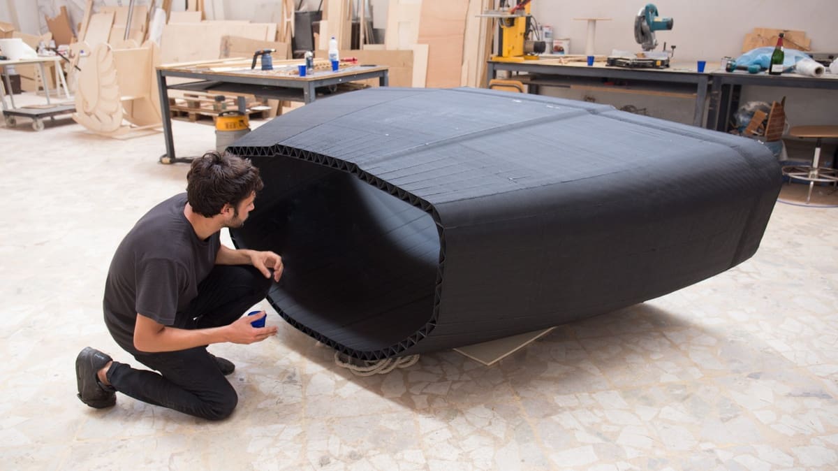 Featured image of World’s First 3D Printed Sailboat Hull Ready for Mini Transat Ocean Race 2019