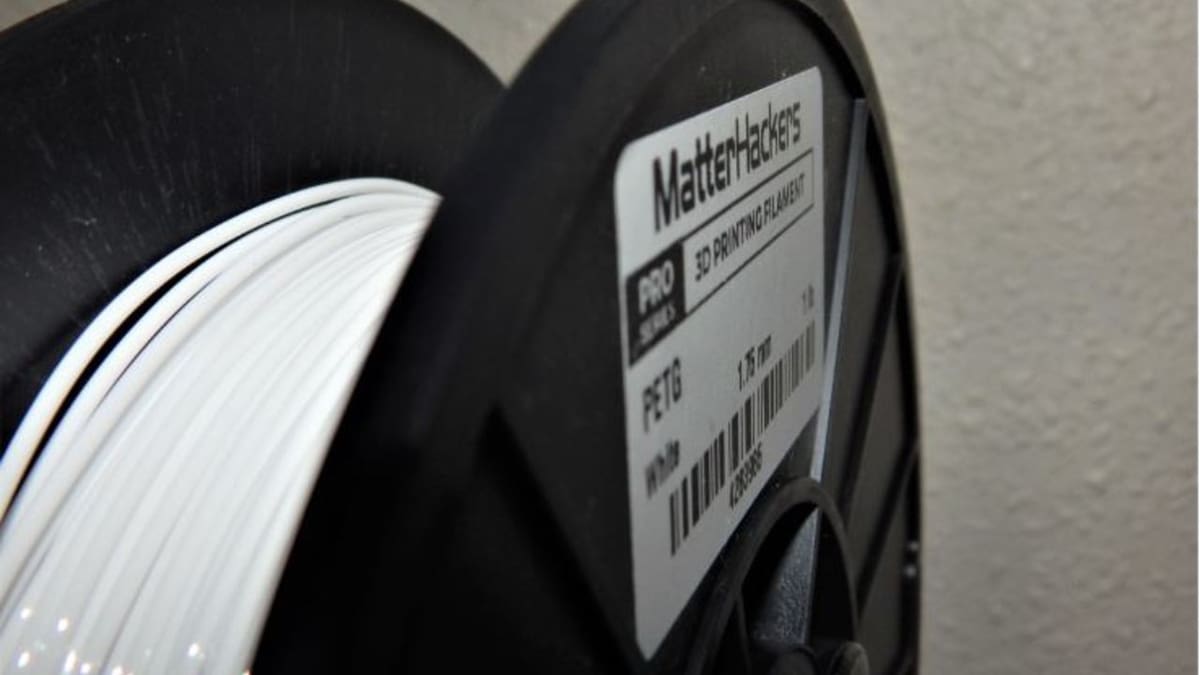 Featured image of MatterHackers Pro PETG Filament Review