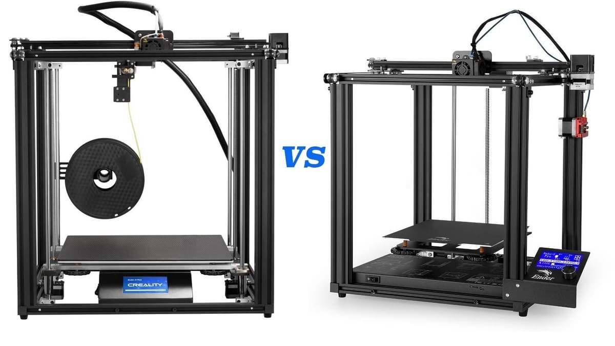 Featured image of Ender 5 vs Ender 5 Pro & 5 Plus: Die Unterschiede