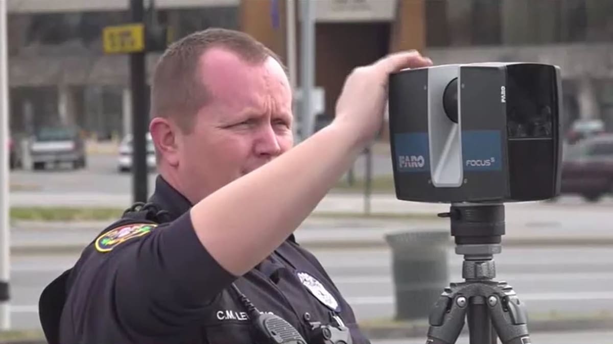 Featured image of Police 3D Scanning Crime Scenes to Use as Evidence in Court