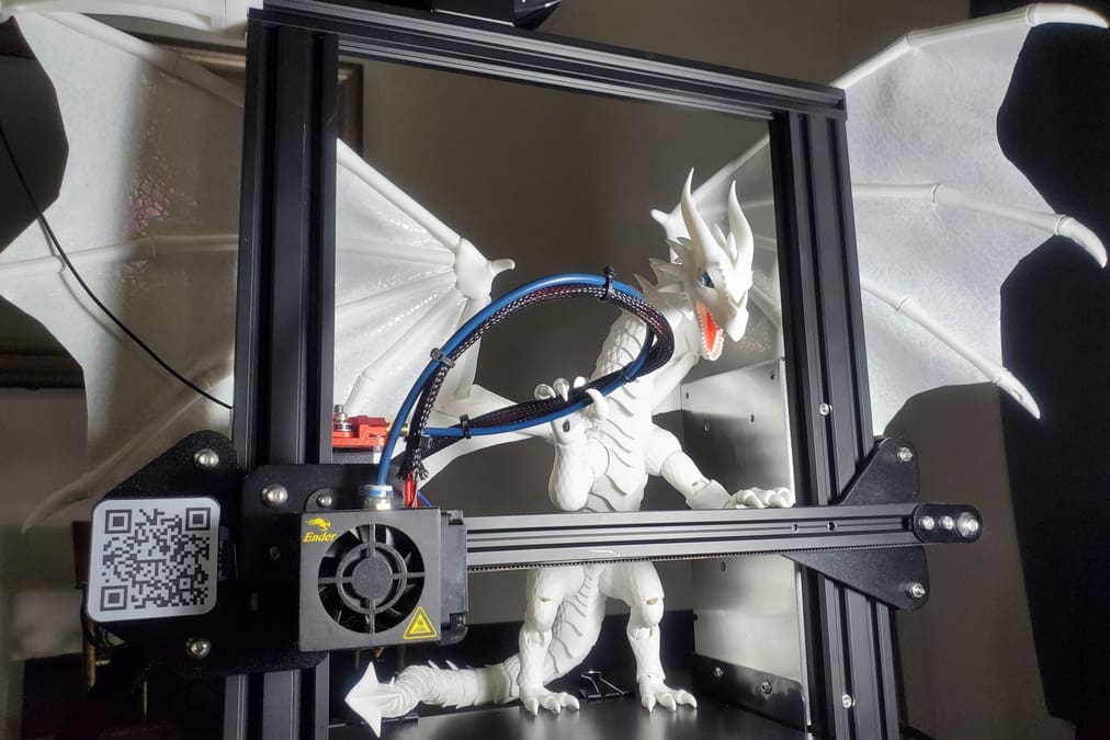 Featured image of 3D Printed Dragons & Eggs: The Best STL Files