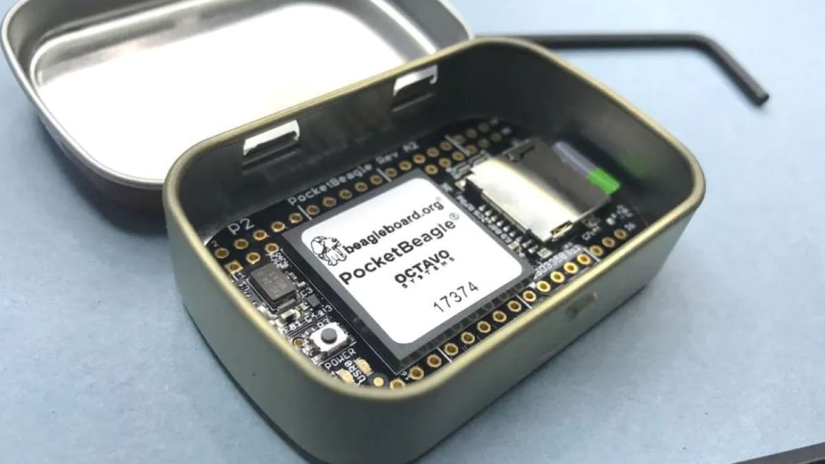 Featured image of PocketBeagle Board: Review the Specs