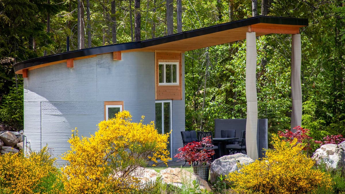 Featured image of Vacation With a Cause: 3D Printed Tiny House Appears on Airbnb