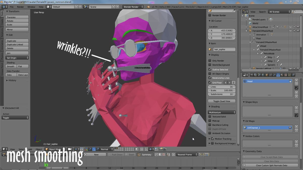 Featured image of Blender: Smooth Modifier & Other Techniques – Simply Explained