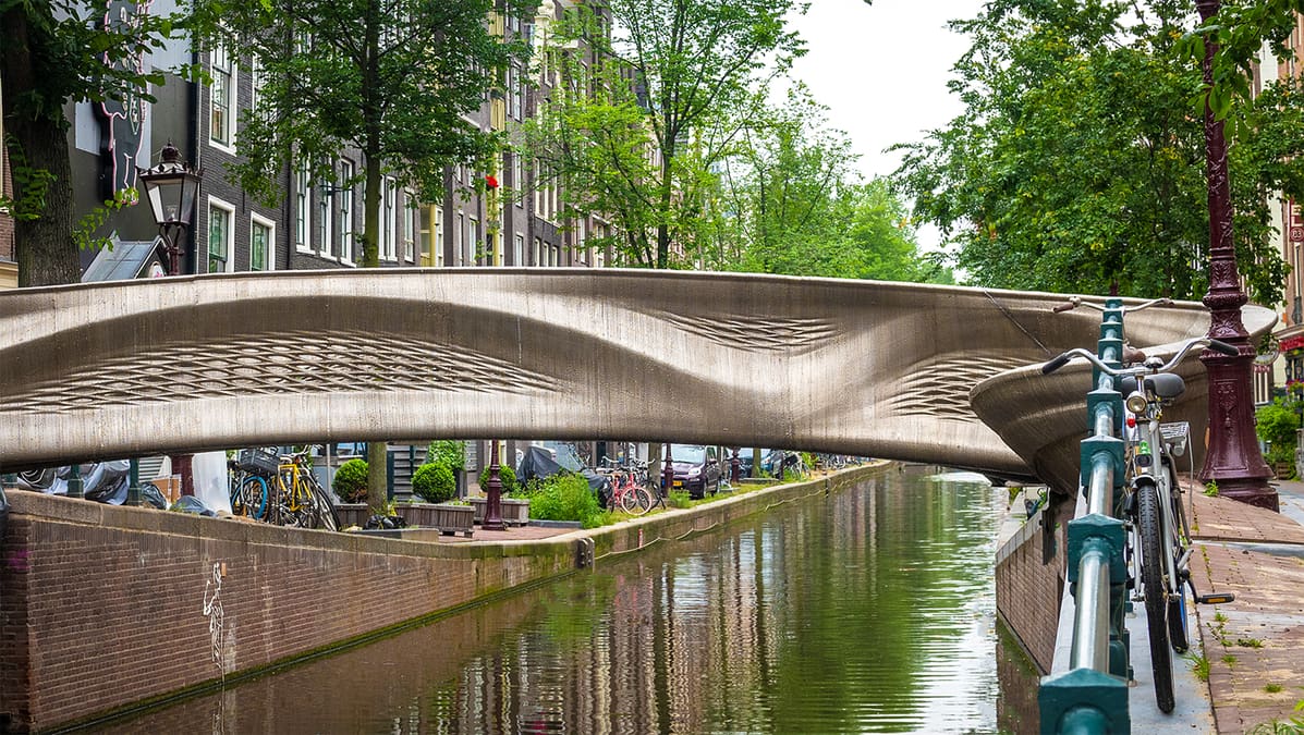 Featured image of MX3D’s 3D Printed Steel Bridge Becomes “Living Laboratory” with Sensor Network