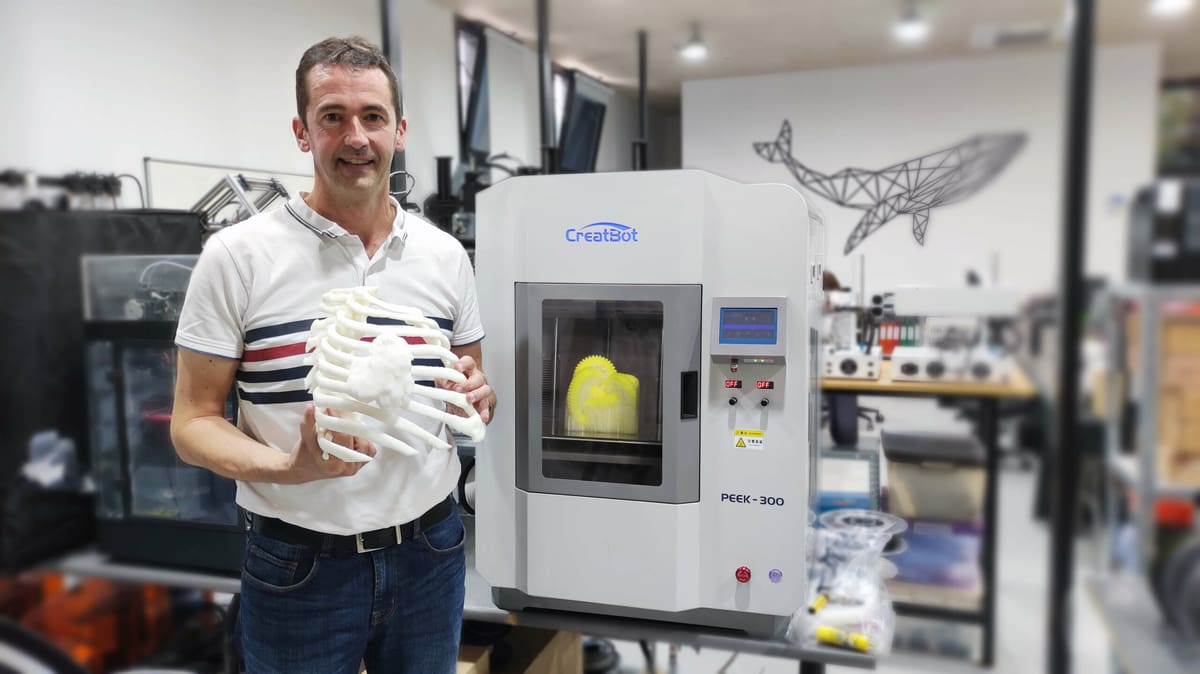 Featured image of CreatBot PEEK-300: Advanced High Temperature 3D Printer at an Affordable Price (Ad)