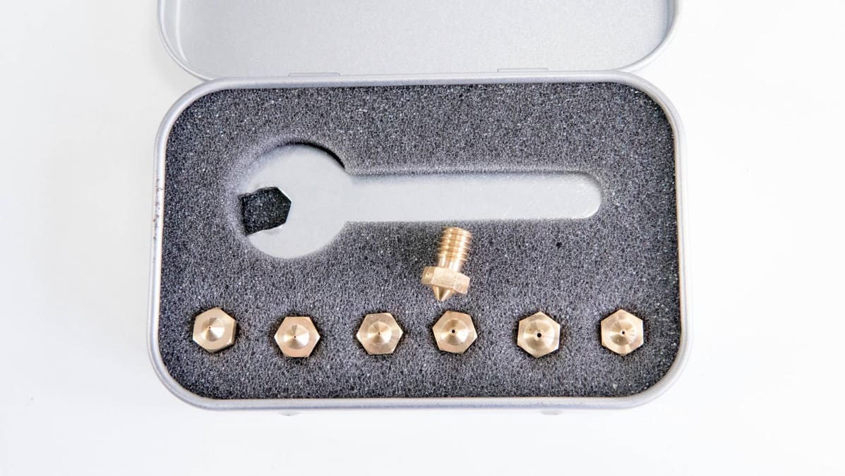 Featured image of Best 3D Printer Nozzle: Types, Sizes & Materials