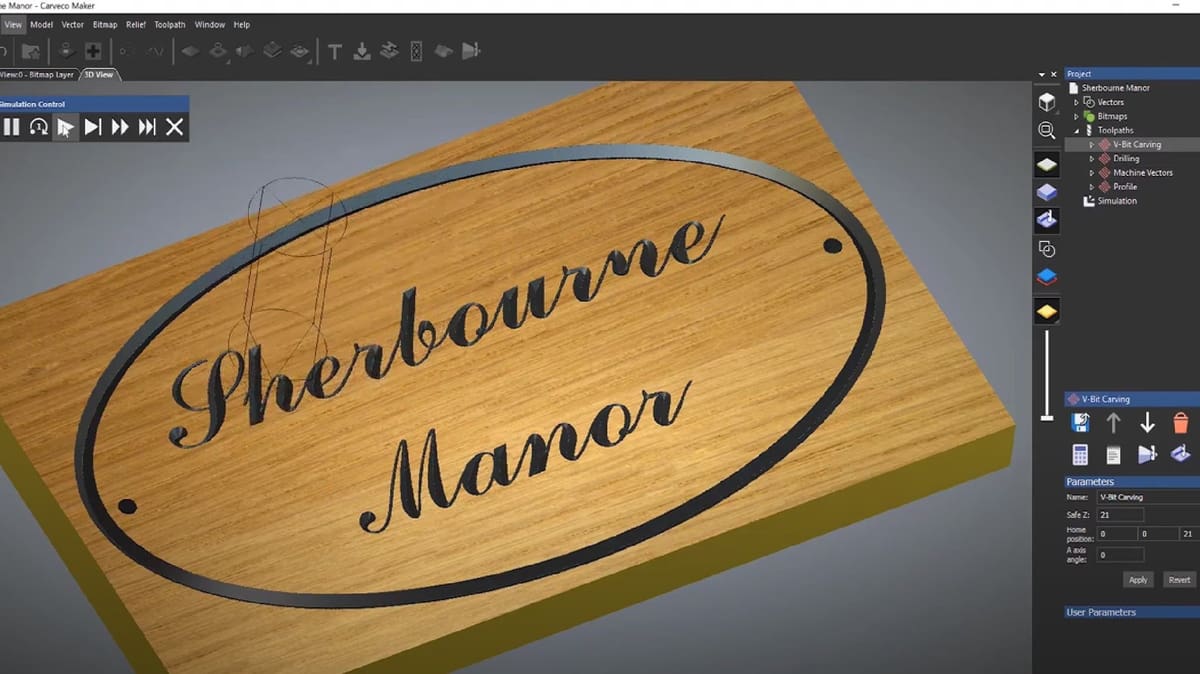 Featured image of The Best Software Tools for V-carving