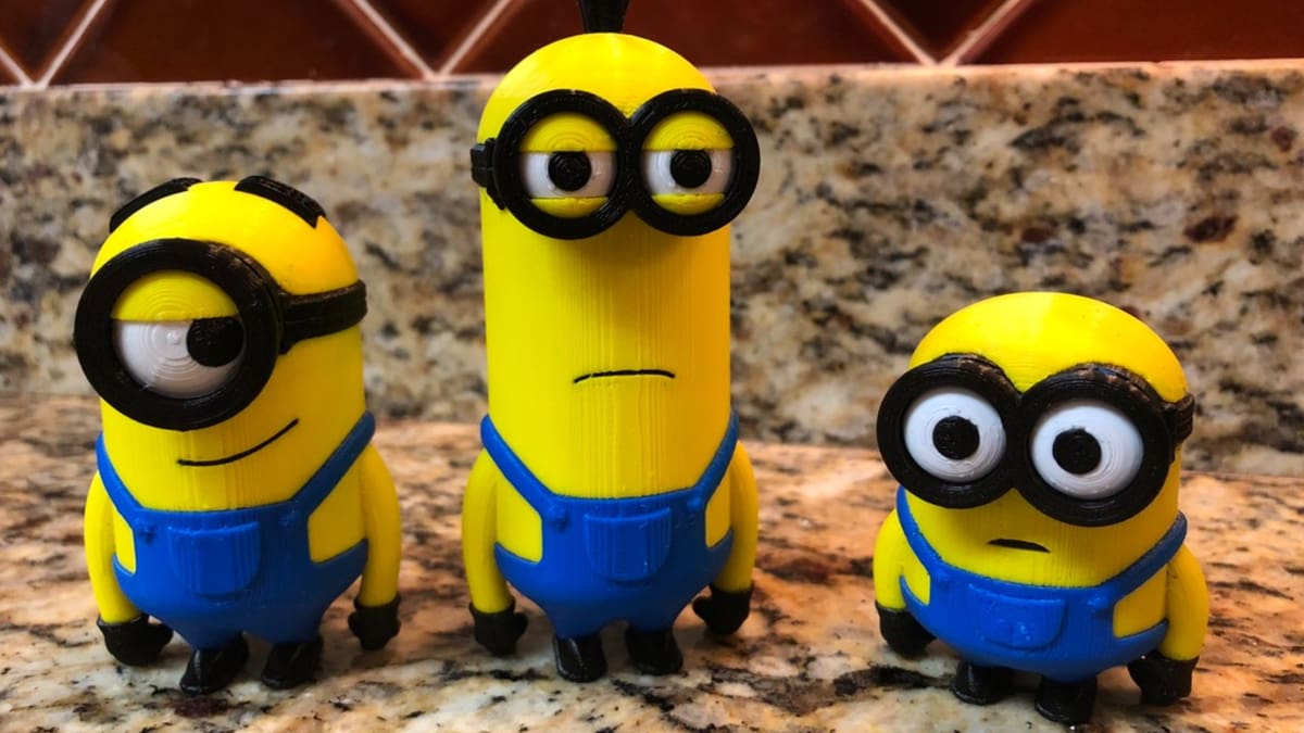 Featured image of 3D Printed Minions: 10 Most Adorable 3D Models