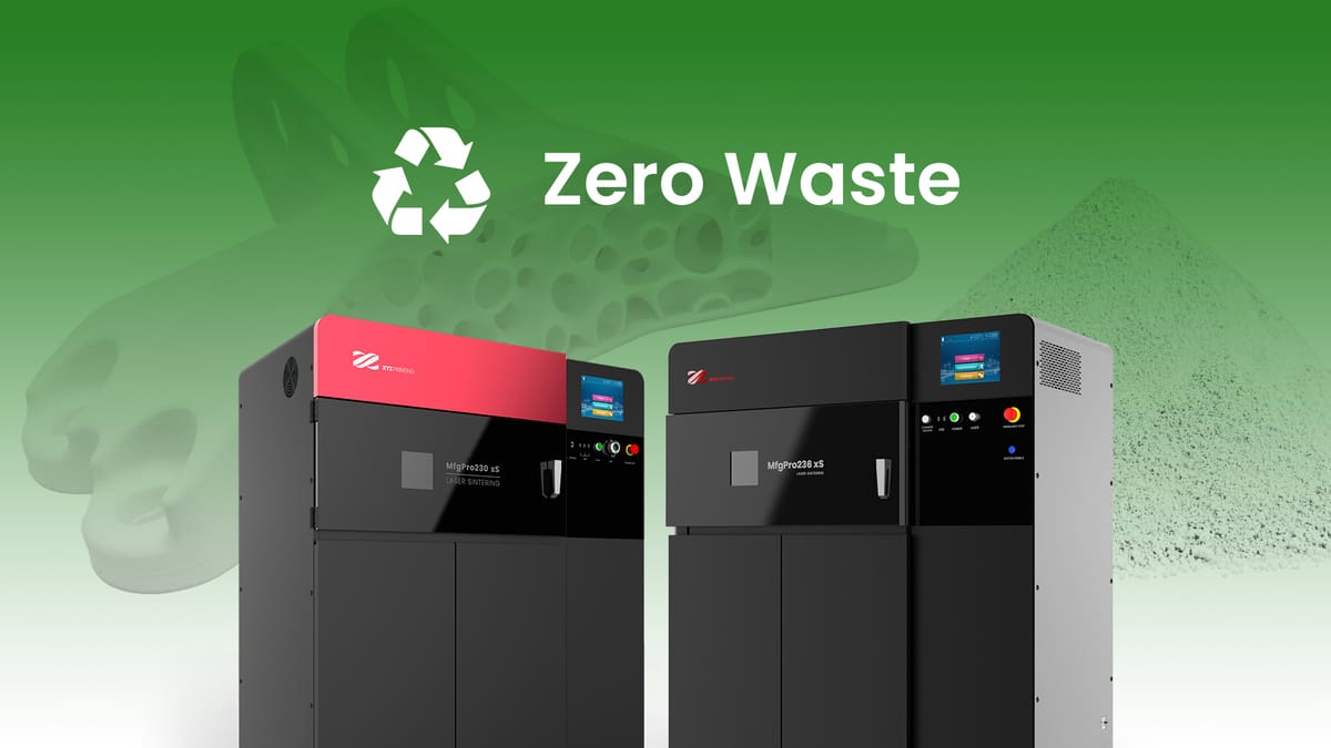 Featured image of XYZprinting SLS Machines Offer a Greener Pro 3D Printing Solution (Ad)