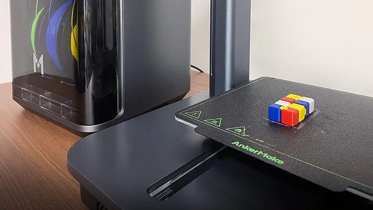 Featured image of New AnkerMake V6 Prototype Boosts Multi-Material Printing Speed