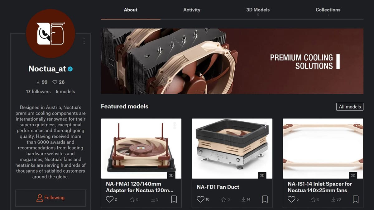Featured image of Printables Introduces Brand Profiles – Launches with Raspberry Pi, Noctua, Framework and More