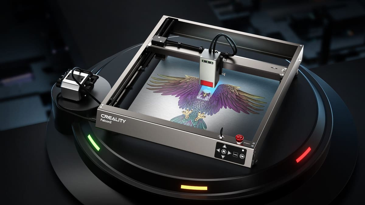 Featured image of Creality CR-Falcon 2: Power, Precision, and Impressively Fast (Ad)