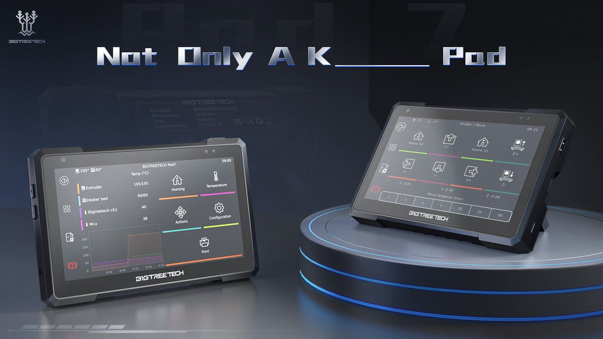 Featured image of BigTreeTech to Release Open-Source Klipper-Based Tablet