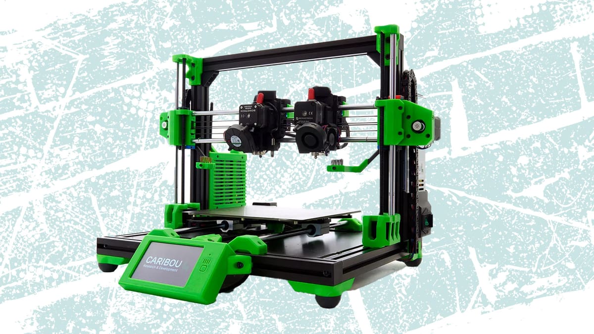 Featured image of Caribou3D Opens Preorders for New CaribouIDEX Dual Extrusion 3D Printer
