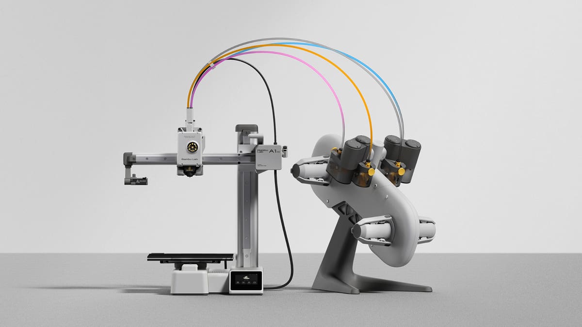 Featured image of Bambu Lab Releases Budget A1 Mini 3D Printer and AMS Lite Multi-Filament System