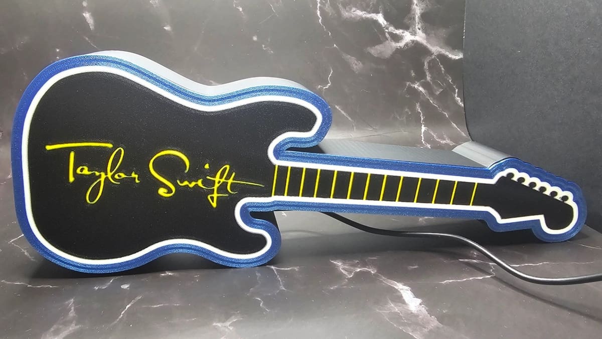 Featured image of 10 Great Taylor Swift 3D Prints to Celebrate her New Album