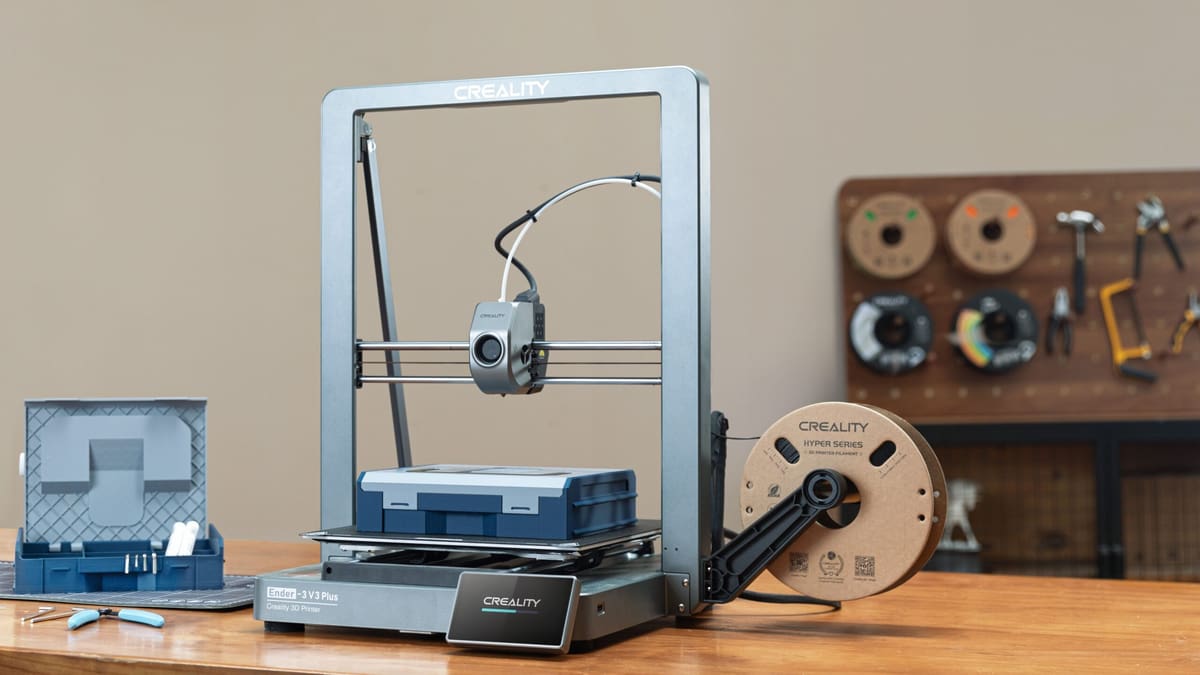 Featured image of Creality’s Ender-3 V3 Plus: Bigger CoreXZ for Enhanced Performance (Ad)
