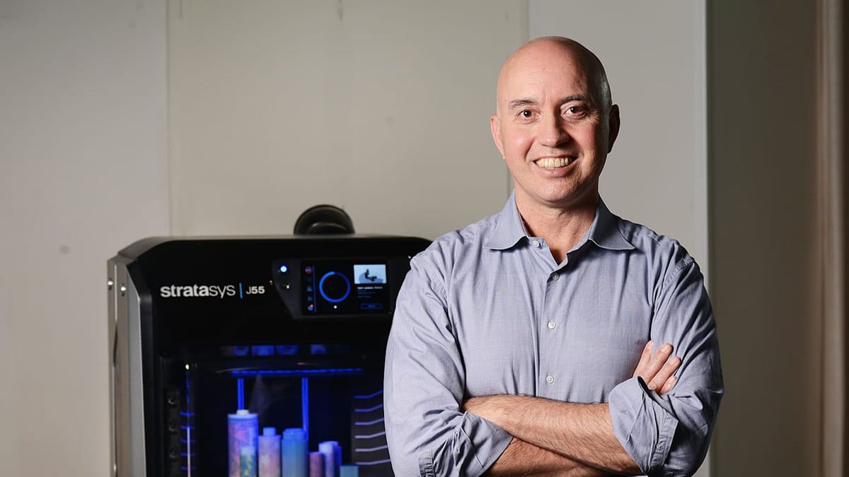 Featured image of Stratasys CEO on Manufacturing with Purpose, Refocusing Service, and Embedding Sustainability