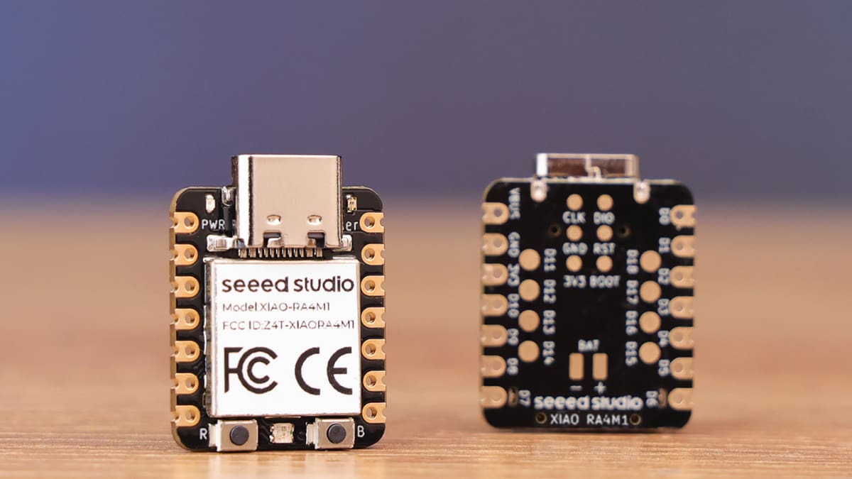 Featured image of Seeed Studio Launches Xiao RA4M1 Microcontroller Board