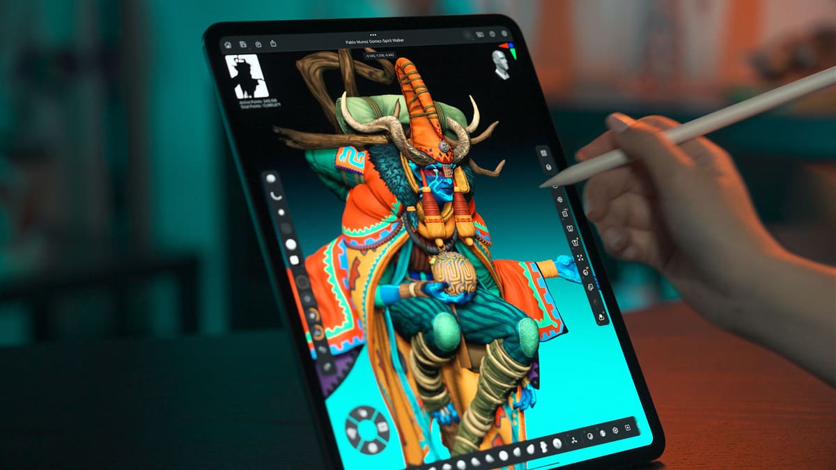 Featured image of ZBrush for iPad Is Here, and It Looks Like a Perfect Setting