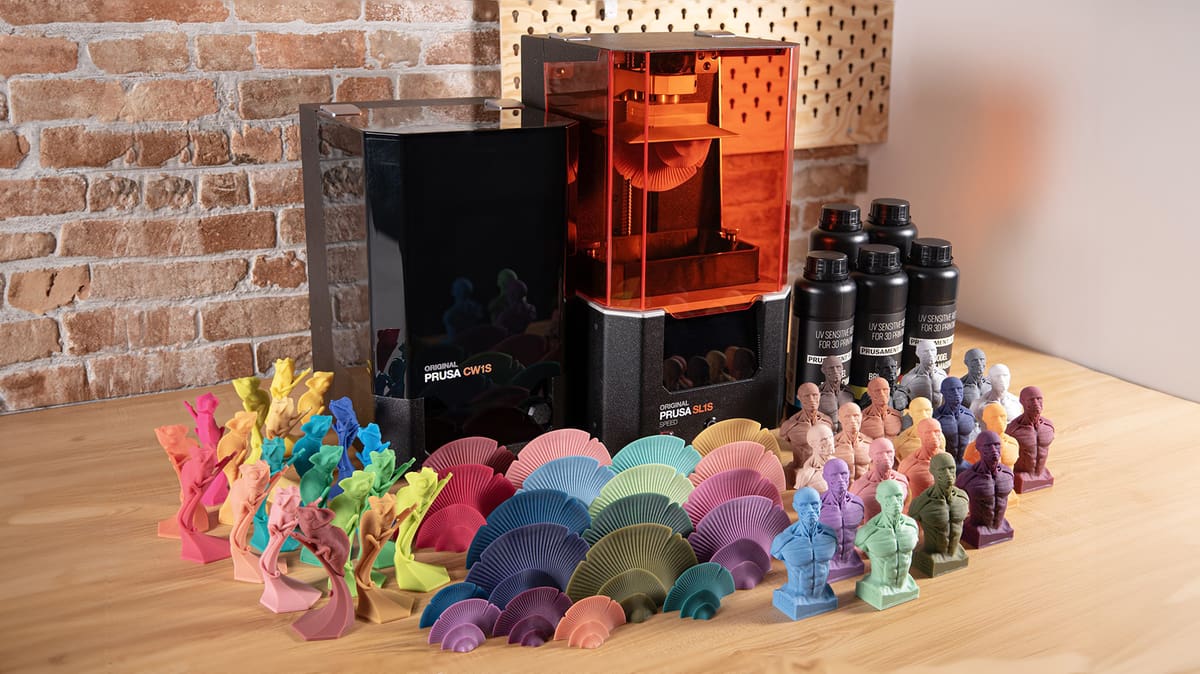 Featured image of Prusa Research Launches New Resin Color Mixing Kit