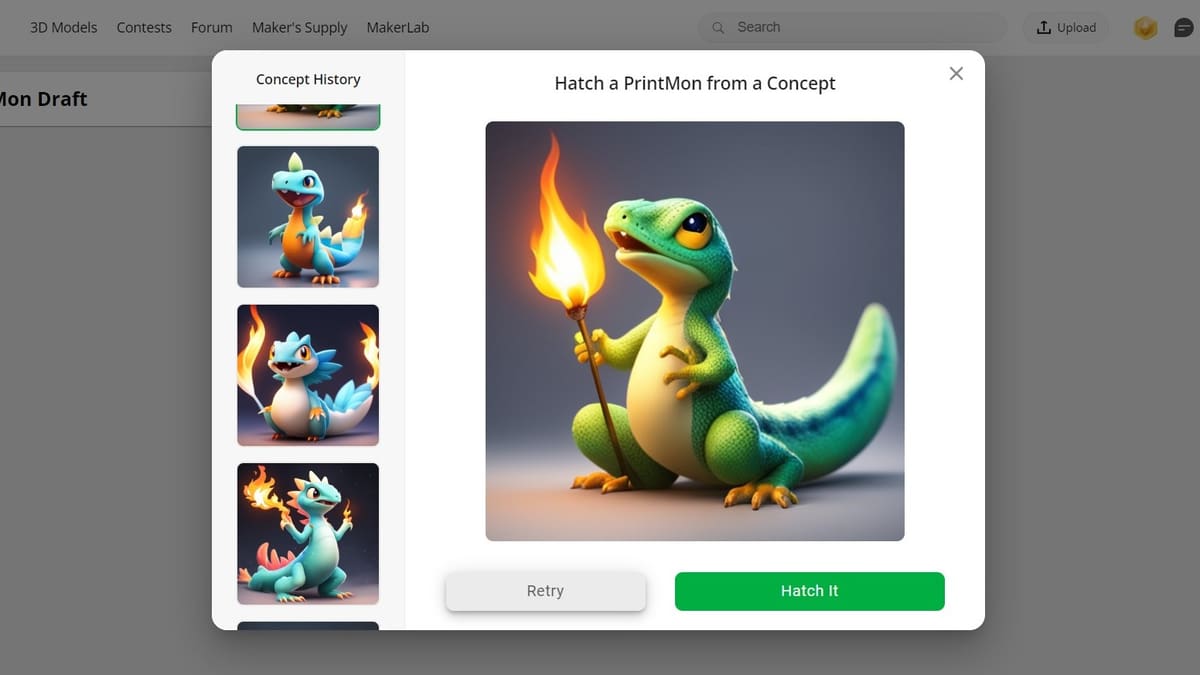 Featured image of Bambu Lab Launches AI-Powered ‘PrintMon Maker’ Tool on MakerWorld