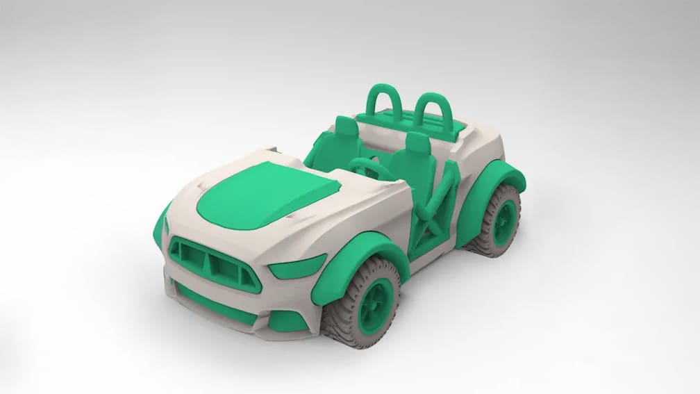 Featured image of All3DP Unwrapped 2024: Toy Car