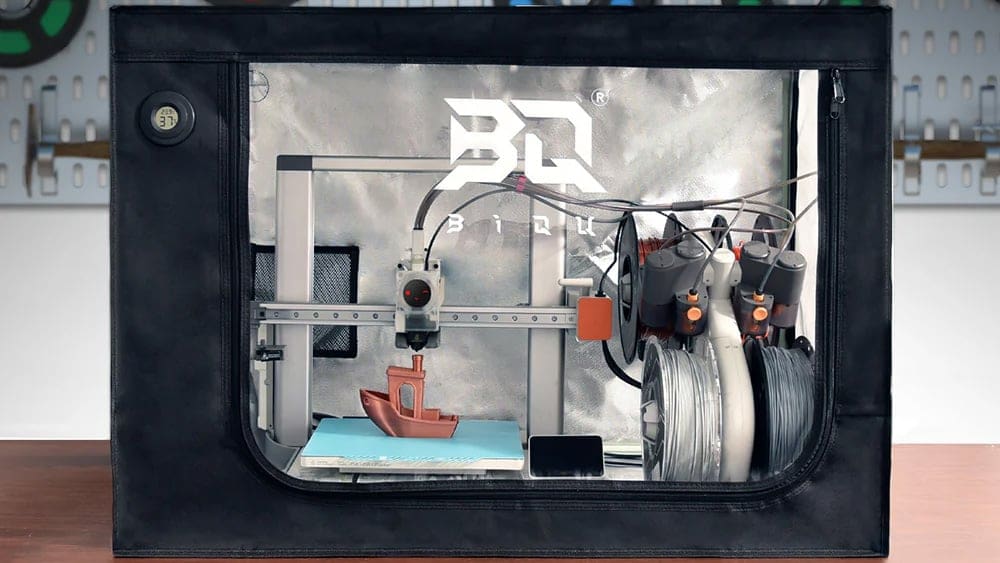 Featured image of Biqu’s Panda Shelter is a Soft Enclosure for Bambu Lab A1 Series Printers