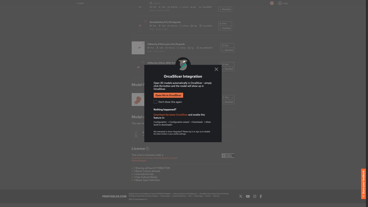 Featured image of Printables’ New Orca Slicer Integration Links to a Potentially Malicious Website